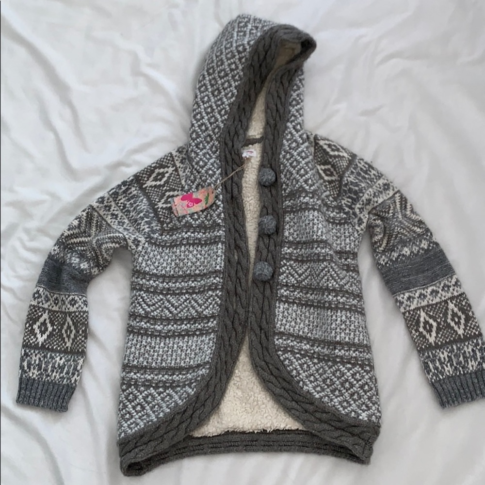 Mimi & Maggie Montana Jacquard Hoodie